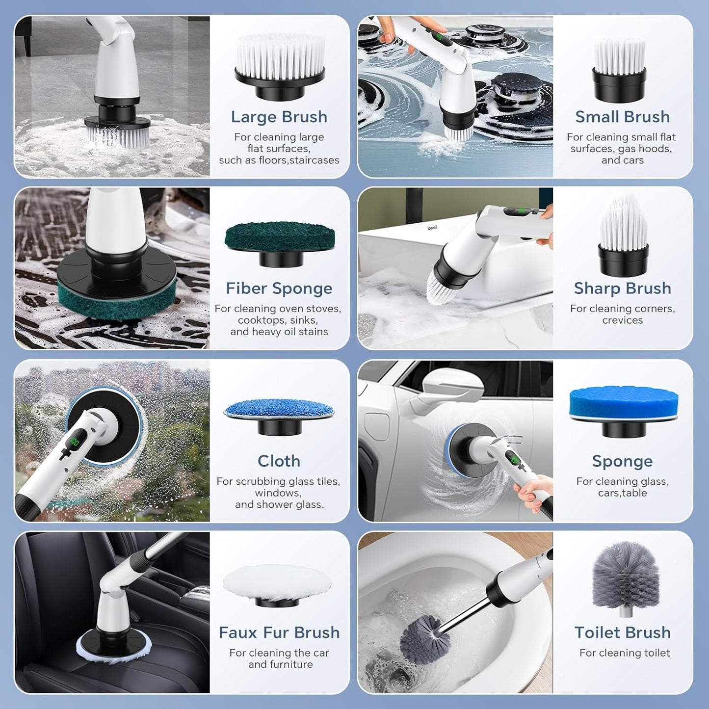 PowerScrub - Krachtig, snel & moeiteloos schoonmaken