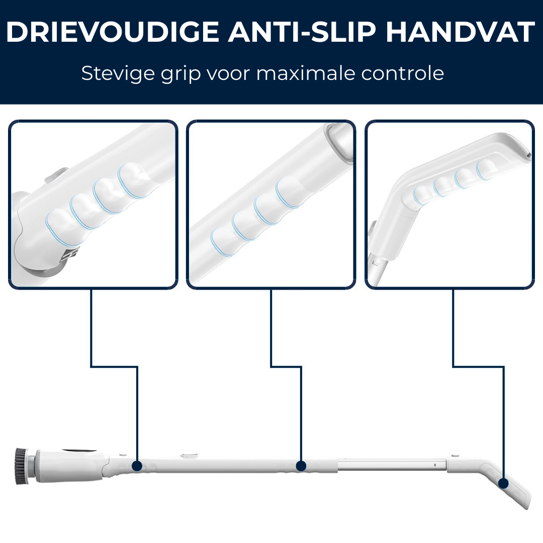 TurboClean 360 - Verwijder moeiteloos de hardnekkigste vlekken en vuil binnen seconden