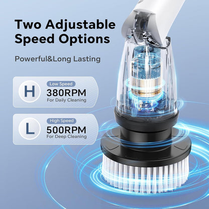 PowerScrub - Krachtig, snel & moeiteloos schoonmaken